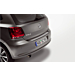 Volkswagen Polo 2009 - ..  trim rear bumper stainless steel-look
