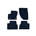 Ford Kuga 2008 - 07/2011 floor mats, premium velours front, black, front black leather interior