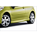 Peugeot 207 side skirt right 3-drs