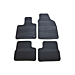 Fiat 500e floor mats rubber