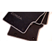 Opel Corsa D / E floor mats hard coal / silver