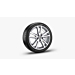 Volkswagen alloy wheel Vision, 8J x 18, Sterling-silver