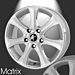 Musketier Peugeot Expert 3 alloy wheel Matrix 7Jx16 silver