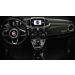 Fiat 500/500c wrapped dashboard military green (Right Hand Drive) long part