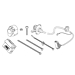 Opel electrical installation pack for towing hitch 7-pin connector