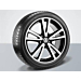 Volkswagen alloy wheel Vision, 8J x 18, polished black Volkswagen alloy wheel Vision, 8J x 18, polished black