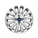 Ford alloy wheel 15" 13-spoke design silver