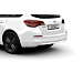Opel Astra J Sports Tourer OPC-line rear bumper spoiler 2012 - 2015 with detachable towbar without chromed exhaust Opel Astra J Sports Tourer OPC-line rear bumper spoiler 2012 - 2015 with detachable towbar without chromed exhaust