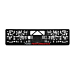 Ford Performance license plate holder