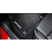 Opel Astra K floor mats velour premium black