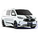 Ford Tourneo Custom / Transit Custom (09/2023 - ..) front spoiler SPORT