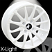 Musketier Citroën C3 2010 - .. / Berlingo 3 alloy wheel X-Light 7Jx17 white lacquered