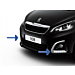 Peugeot 108 trim fog lamp right with daytime running lights chrome