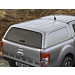 Ford Ranger (02/2019 - ..) double cab hard top without side windows, Moondust Silver