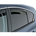 Ford Focus (04/2018 - ..) wind deflectors, rear door side windows, black
