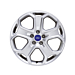 Ford Focus (07/2004 - 12/2010) alloy wheel 18" 5-spoke Y-design, silver