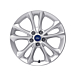 Ford Kuga 2008 - 10/2012 alloy wheel 17" 5 x 2-spoke design, silver