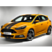 Ford Focus (09/2014 - 03/2018) ST racing stripes Over-the-top, matte black