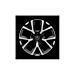 Citroen alloy wheel ART DIAMANT 19"
