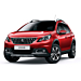 Peugeot 2008 (2013 - 2016) front bumper plate underside stainless steel