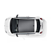 Fiat 500 wrapped roof matt titanium