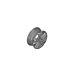 Citroen alloy wheel STARLIT 16" with transparent varnish