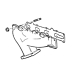 Opel exhaust manifold