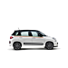 Fiat 500L sticker Italian flag