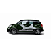 Fiat 500L sticker 'elastic' band silver