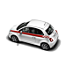 Fiat 500/500c red sports side stripes