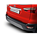 Ford EcoSport (10/2017 - ..) rear bumper protector, shaped, glossy black