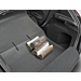 Ford Fiesta 09/2008 - 07/2017 luggage compartment mat black, with Fiesta logo