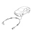 Opel Astra G / Zafira A brake pad sensor