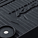 Ford Kuga (09/2016 - 11/2019) front floor mats, all-weather, with raised edges, black RHD
