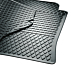 Volkswagen Caddy 2011 - 2015 all-weather floor mats, front (button-fastening)