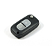 Renault folding key housing with two buttons