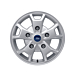 Ford Tourneo Custom / Transit Custom (08/2012 - 09/2023) alloy wheel 16" 5 x 2-spoke design, Sparkle silver