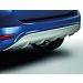 Ford B-MAX (2012 - 2018) skid plate rear bumper silver