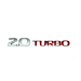 Opel emblem "2.0 Turbo"