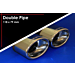 Musketier Peugeot 4008 sport exhaust left/right, 2x118x79 mm duplex