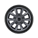 Ford Kuga (12/2019 - ..) alloy wheel with winter tire 17", 10-spoke design, gray