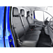 Ford Tourneo / Transit Custom (02/2018 - 09/2023) premium seat cover for double passenger seat, black artificial leather