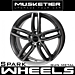 Musketier Citroën C-Crosser / Peugeot 4007 alloy wheel Spark 7,5x17 gun metal