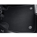 Ford Fiesta (07/2017 - 2023) velour premium floor mats front, Vignale design, metallic gray
