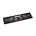 Audi Sport license plate holder