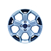 Ford Ka 09/2008 - 2016 Momax alloy wheel inserts black