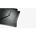 Volkswagen Beetle 2006 - 2011 floor mats rubber rear, 2-pieces with button fastening