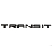 Ford Transit Custom (09/2023 - ..) emblem TRANSIT black Ford Transit Custom (09/2023 - ..) emblem TRANSIT black