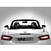Fiat 124 Spider headrests with black frame