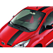 Ford Ka 09/2008 - 2016 striping Grand Prix II (carbon-look) without roof spoiler Ford Ka 09/2008 - 2016 striping Grand Prix II (carbon-look) without roof spoiler